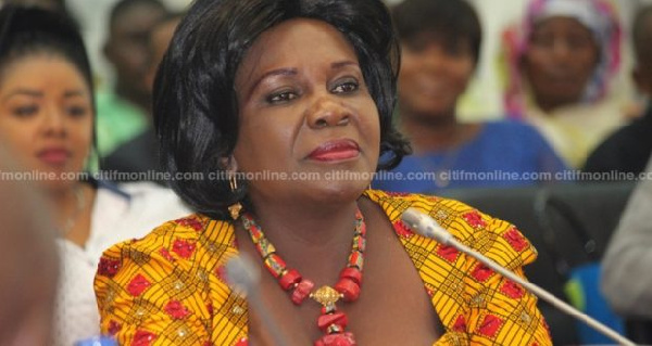 Sanitation Minister Cecilia Abena Dapaah