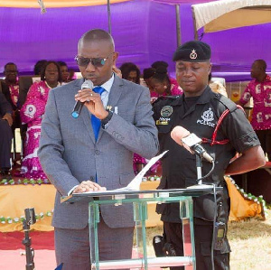 Samuel Nuertey Ayertey, Campaign Manager of the Parliamentary Candidate for Lower Manya Krobo