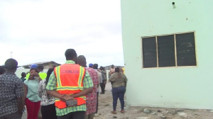 The minister criticized the shoddy workmanship