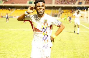 Hearts of Oak winger Daniel Afriyie Barnieh