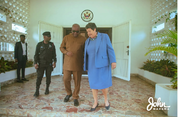 Mahama expressed appreciation for the diplomats' commitment