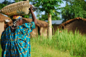 File photo of an African woman.