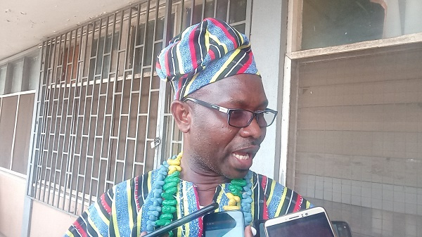 National President of the Bissa Development Association (BDA), Alhaji Shaibu Musah Gutare