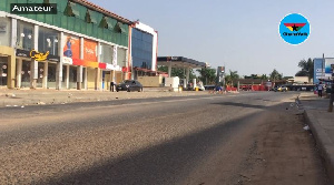 Lockdown Streets Accra