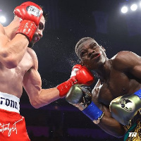 Ramirez knocked down Commey twice in the fight to earn a win