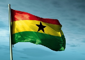 File photo of Ghana flag