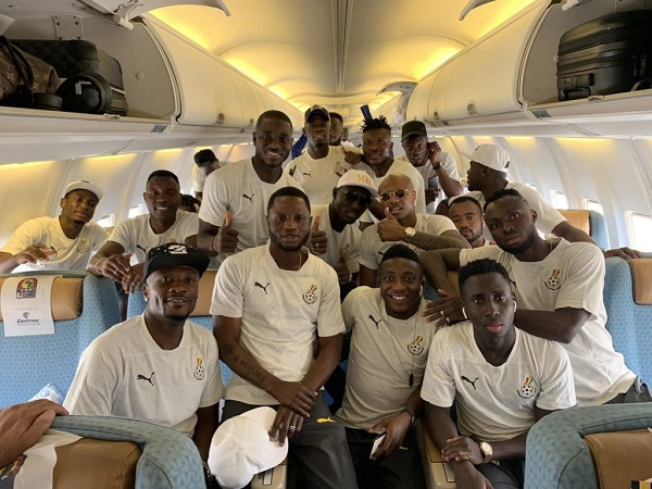 The Black Stars have left their camp at Dubai