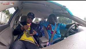 D.Cryme pulls out condom on Celebrity Ride With Zionfelix