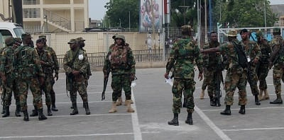 File photo of some Ghana Armed Forces soldiers