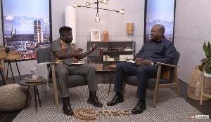 Wode Maya interviewed Mahama at the YouTube studios in Munich