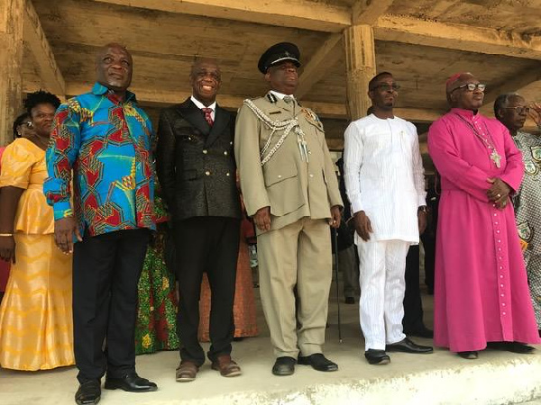 Dr Thomas Mensah with other dignitaries at the event