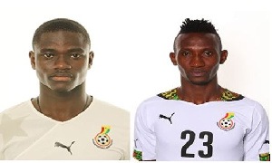 Jonathan Mensah (L) & Harrison Afful (R)