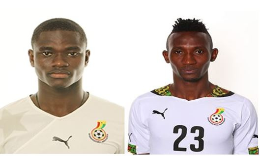 Jonathan Mensah (L) & Harrison Afful (R)