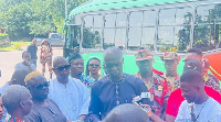 Northern Regional Minister, Alhaji Shani Alhassan Sayibu with other stakeholders