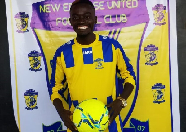 Actor LilWin plays for New Edubiase United