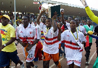 Hearts of Oak won the 2000 CAF Champions League trophy