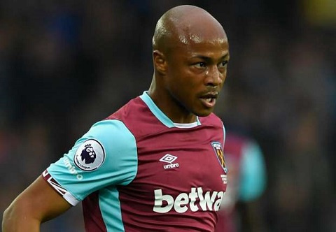 West Ham United man Andre Ayew