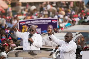 President  Nana Addo Dankwa Akufo-Addo and Francis Asenso Boakye