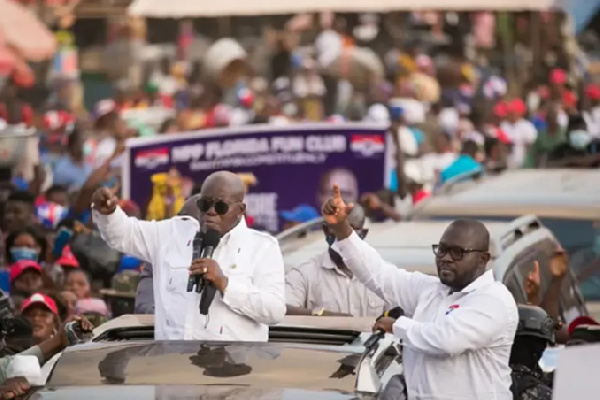 President  Nana Addo Dankwa Akufo-Addo and Francis Asenso Boakye