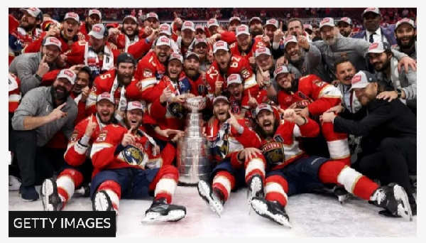 The Florida Panthers lost against the Las Vegas Knights in last year's Stanley Cup final