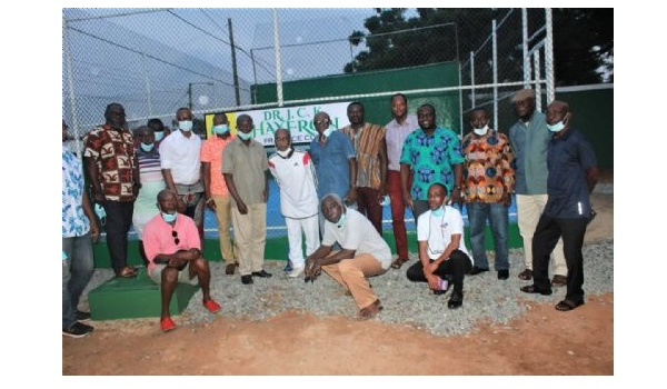 Members of the Ghana Tennis Club