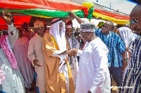 Dr.  Bawumia was in Dadieso as part of his nationwide Ramadan tour