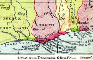 File photo showing the Ashanti Kingdom in pre-independent Ghana