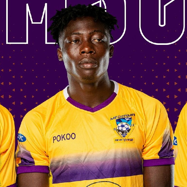 Medeama player, Justice Blay