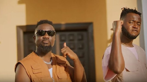 Musician Nautyca and Rapper Sarkodie