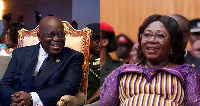 President Nana Addo Dankwa Akufo-Addo and Akosua Frema Osei-Opare