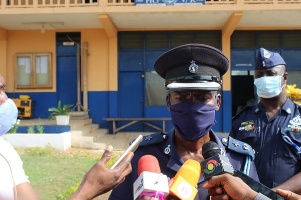 Head of the Police Training School in Ho, Chief Superintendent William Yankey Acolatse