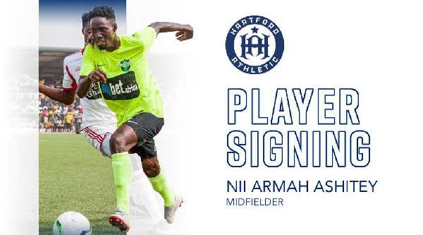 Ghanaian midfielder, Nii Armah Ashitey