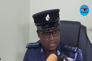 Greater Accra Regional Police Command P.R.O, DSP Afia Tenge