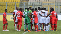 Asante Kotoko players are currently on a break