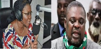 Joyce Bawa Mogtari and Koku Anyidoho