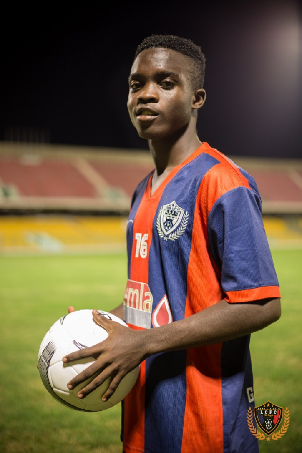 Legon Cities youngster Matthew Anim Cudjoe