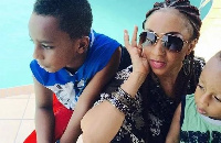 Gifty Gyan and her children live in Accra