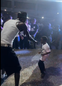 Black Sherif performs with first year student of Adisco