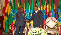 Both Presidents expressed satisfaction with the cordial relations between the two countries.