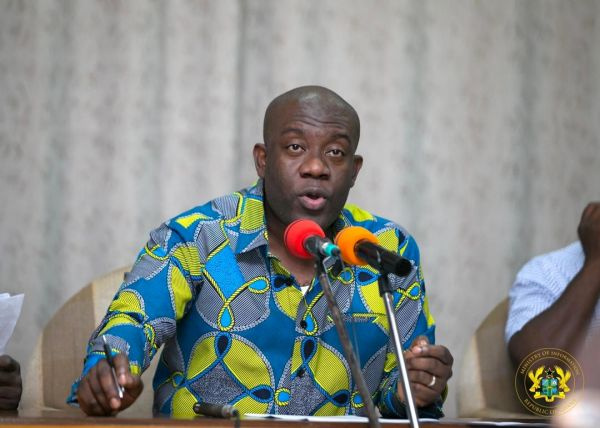 Information Minister, Kojo Oppong-Nkrumah