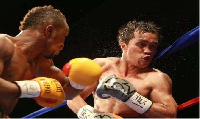 Dogbe knocked out his opponent in the 8th round