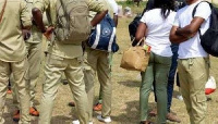 A photo of some NYSC members