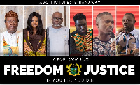 Poster of the 'Freedom and Justice' movie