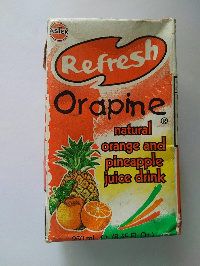 Refresh was a highly patronised fruit juice