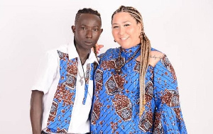 Patapaa and his 'white' girlfriend