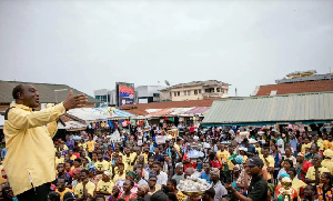 Alan John Kwadwo Kyerematen at Koforidua