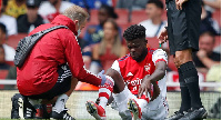 Partey got injured in Arsenal game against Crystal Palace