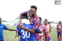 Accra Hearts of Oak midfielder, Gladson Awako