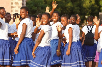 Stufdents of Tamale Girls High School