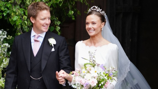 Hugh Grosvenor with his wife